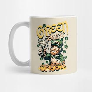 St Patricks Day Green Beer Cheer Mug